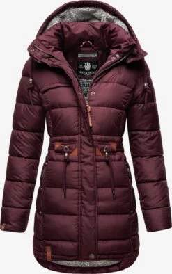 NAVAHOO Vinterfrakk 'Daliee' Bordeaux