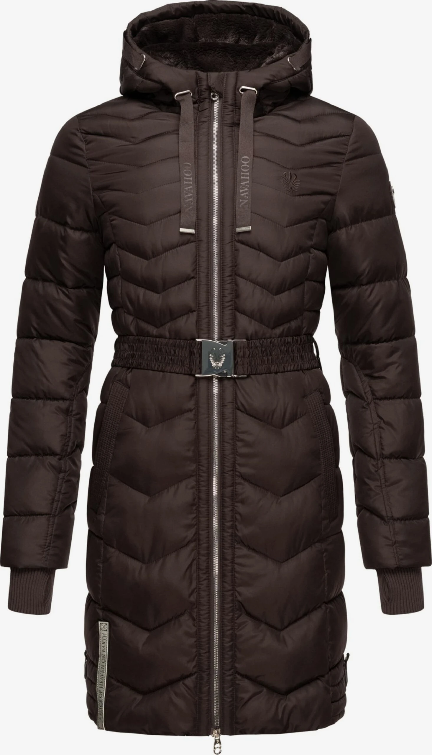 NAVAHOO Vinterfrakk 'Alpenveilchen' Sjokolade 1 NAVAHOO Vinterfrakk 'Alpenveilchen' Sjokolade