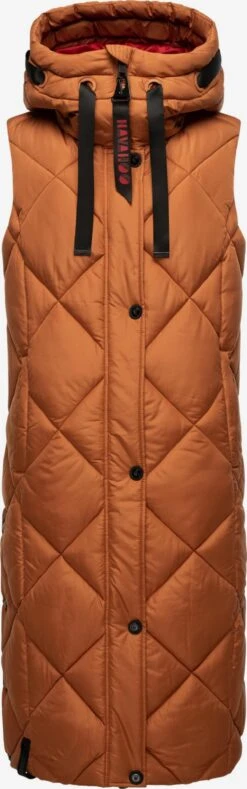 NAVAHOO Vest 'Schnuckel' Cognac