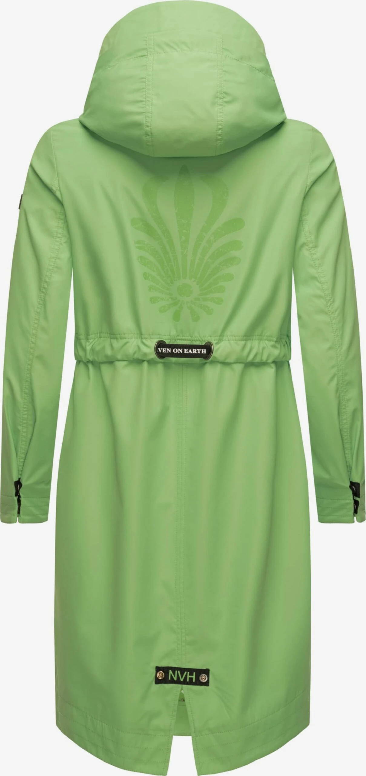 NAVAHOO Overgangsparkas 'Josinaa' Lysegrønn 3 NAVAHOO Overgangsparkas 'Josinaa' Lysegrønn - Bilde 3