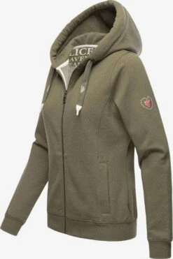 NAVAHOO Sweatjakke 'Engelshaar' Oliven -Navahoo Salgsbutikk 31b26cf4eb214c1aa5d6f80cc95c2217