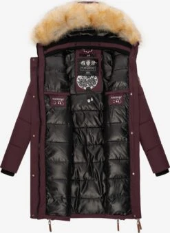 NAVAHOO Vinterfrakk 'Halina' Bordeaux -Navahoo Salgsbutikk 3332b6ad615e212a127cbc7c8a384c56