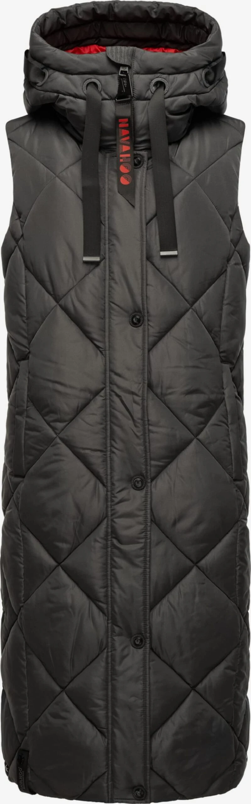 NAVAHOO Vest 'Schnuckel' Koksgrå 1 NAVAHOO Vest 'Schnuckel' Koksgrå