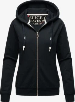 NAVAHOO Sweatjakke 'Engelshaar' Mørkeblå