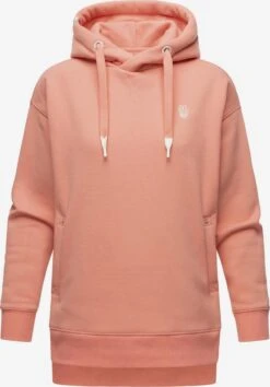 NAVAHOO Sweatshirt 'Silberengelchen' Aprikos