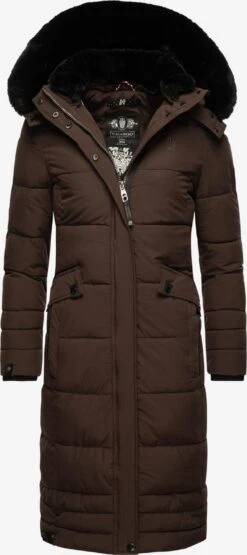 NAVAHOO Vinterfrakk 'Fahmiyaa' Mørkebrun