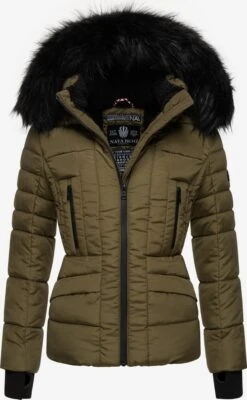 NAVAHOO Vinterjakke 'Adele' Oliven