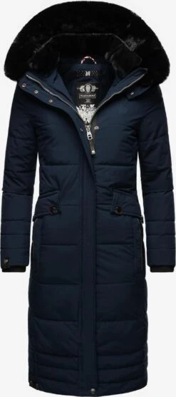 NAVAHOO Vinterfrakk 'Fahmiyaa' Mørkeblå
