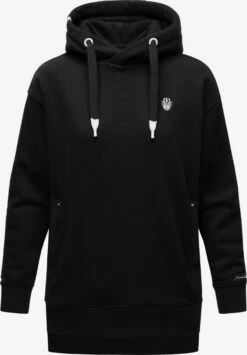 NAVAHOO Sweatshirt 'Silberengelchen' Svart