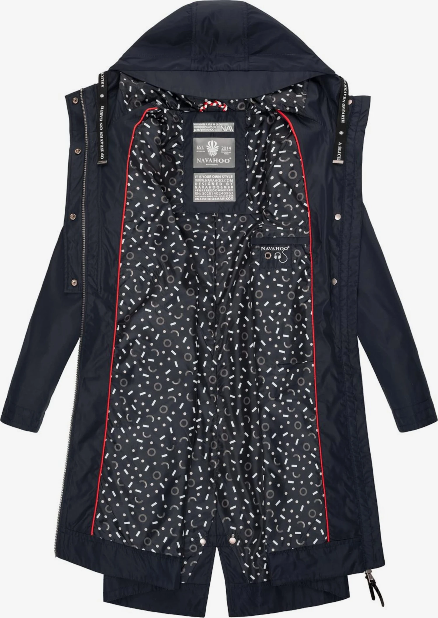 NAVAHOO Overgangsparkas ' Josinaa ' Mørkeblå 4 NAVAHOO Overgangsparkas ' Josinaa ' Mørkeblå - Bilde 4