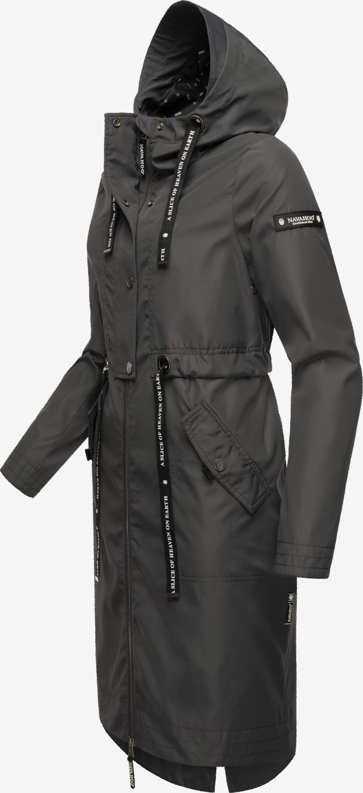 NAVAHOO Overgangsparkas ' Josinaa ' Koksgrå 2 NAVAHOO Overgangsparkas ' Josinaa ' Koksgrå - Bilde 2