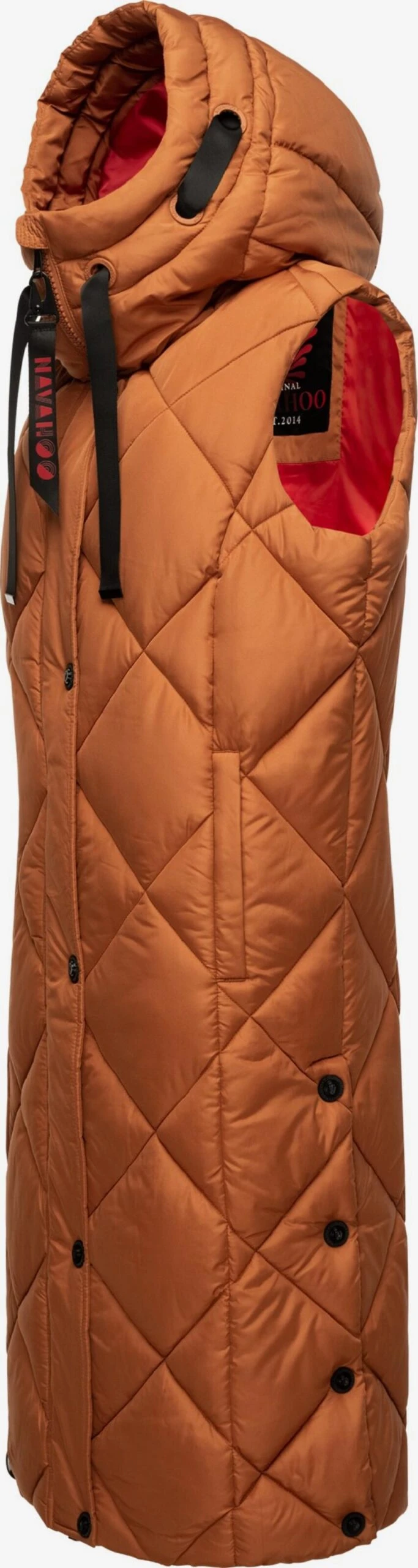 NAVAHOO Vest 'Schnuckel' Cognac 2 NAVAHOO Vest 'Schnuckel' Cognac - Bilde 2