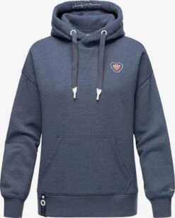 NAVAHOO Sweatshirt 'Goldfee' Blå