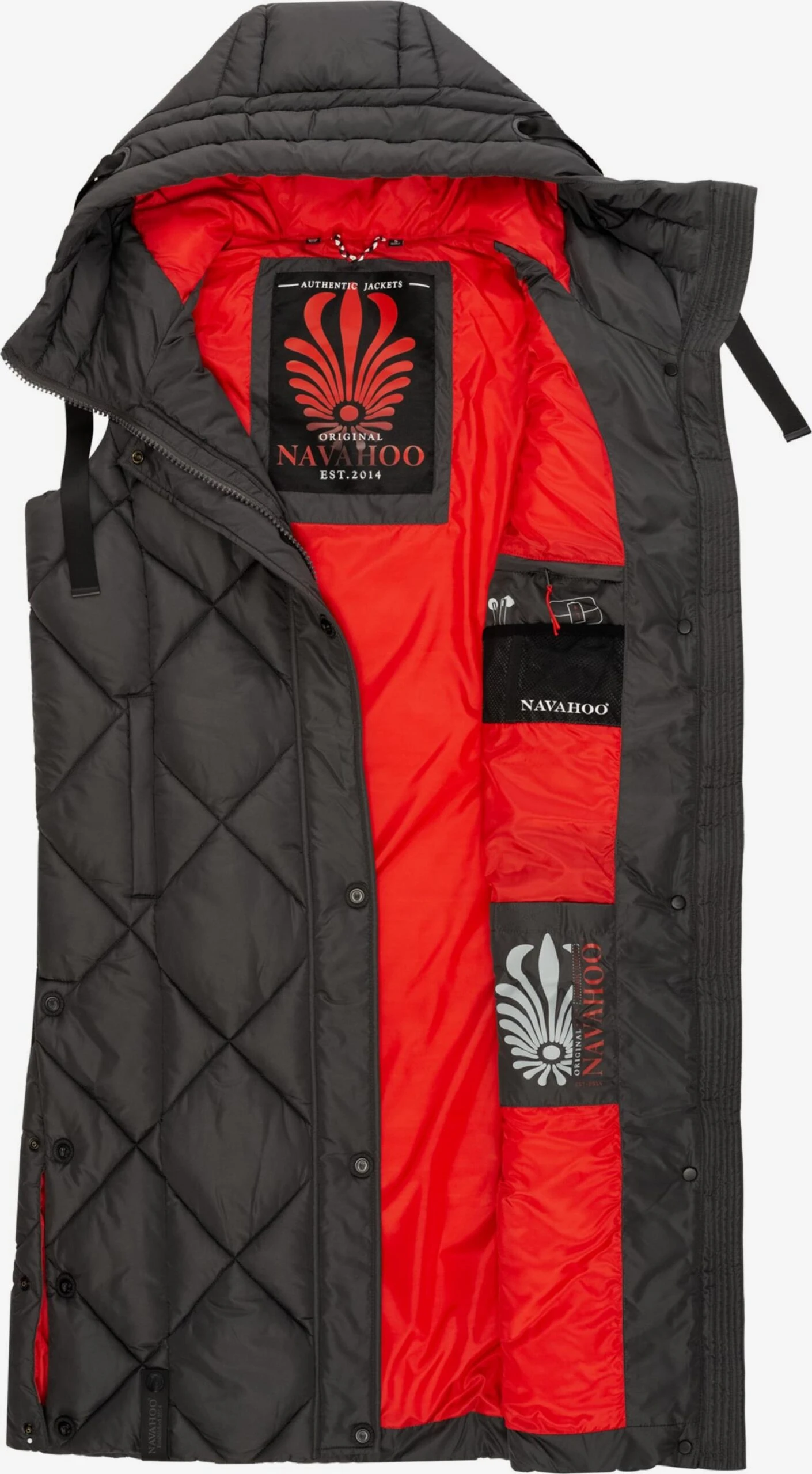 NAVAHOO Vest 'Schnuckel' Koksgrå 5 NAVAHOO Vest 'Schnuckel' Koksgrå - Bilde 5