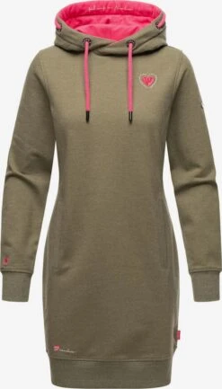 NAVAHOO Kjole Oliven