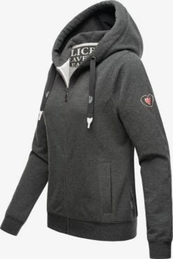 NAVAHOO Sweatjakke 'Engelshaar' Basaltgrå -Navahoo Salgsbutikk ca04b87efb650773635b2ac7b2427cff