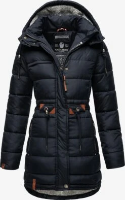 NAVAHOO Vinterfrakk 'Daliee' Mørkeblå