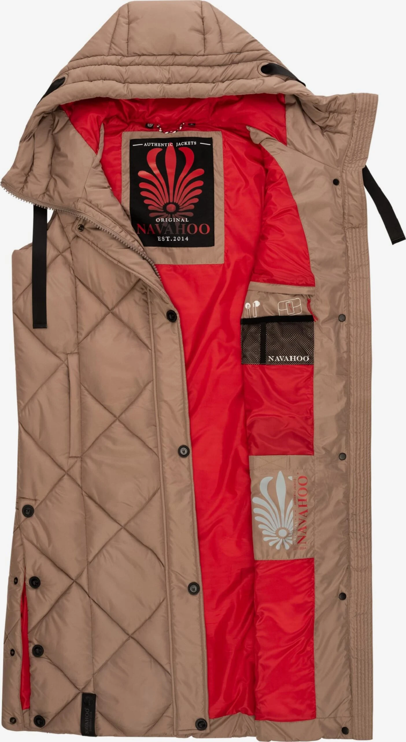 NAVAHOO Vest 'Schnuckel' Lysebrun 5 NAVAHOO Vest 'Schnuckel' Lysebrun - Bilde 5