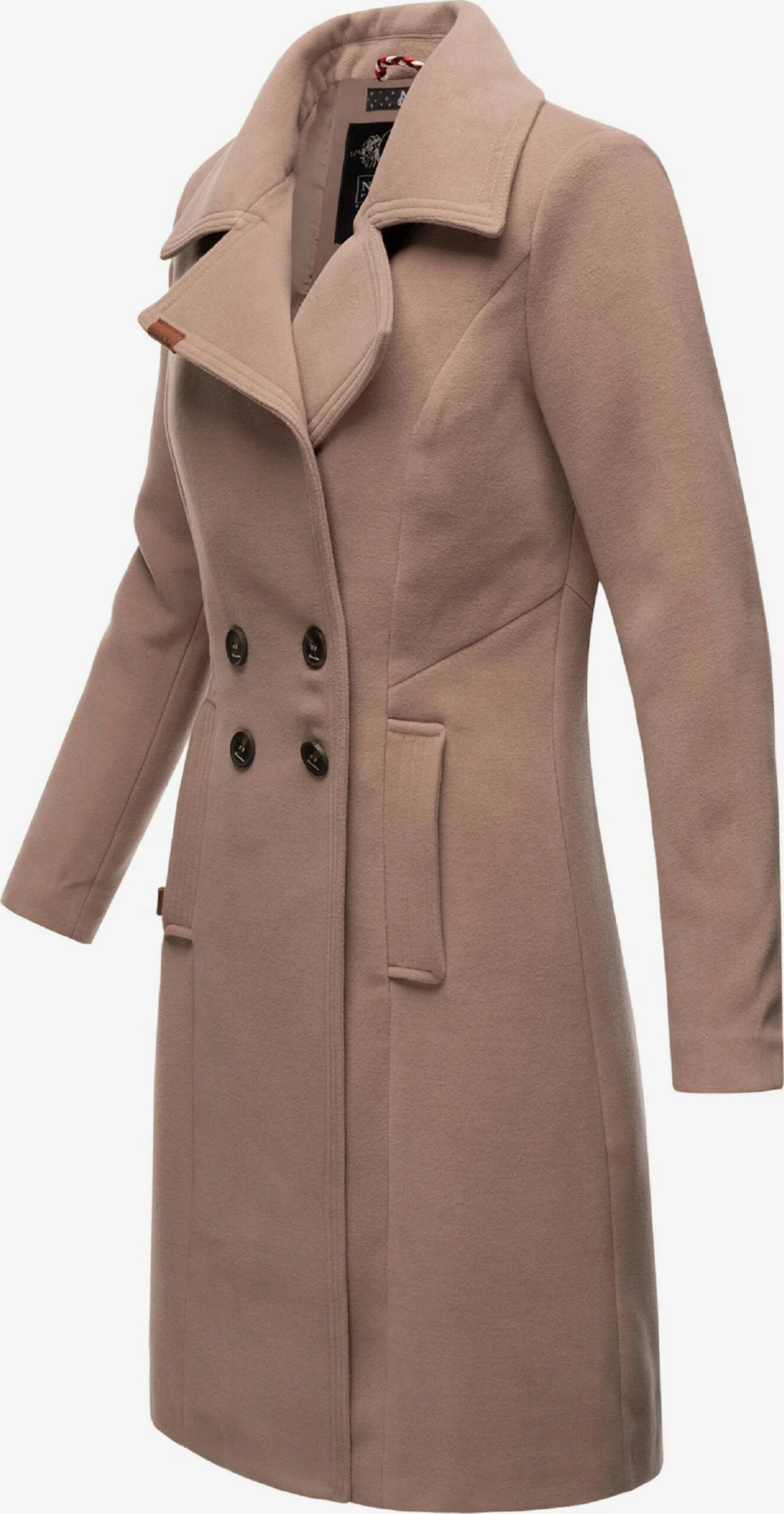 NAVAHOO Vinterfrakk 'Wooly' Beige 2 NAVAHOO Vinterfrakk 'Wooly' Beige - Bilde 2