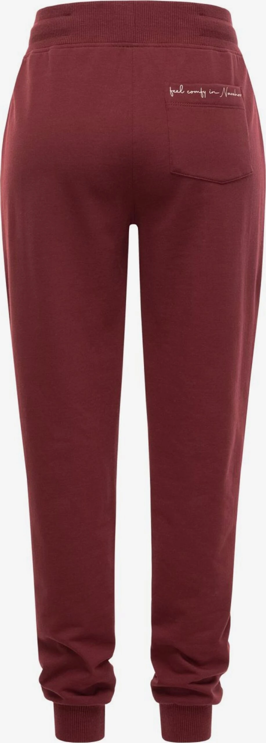 NAVAHOO Avsmalnet Bukse Burgunder 2 NAVAHOO Avsmalnet Bukse Burgunder - Bilde 2